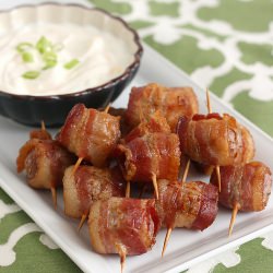 Bacon-Wrapped Potato Bites