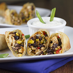 Baked Southwestern Egg Rolls