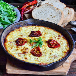 Ricotta and Bacon Tart