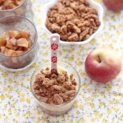 Apple Crumble Trifles