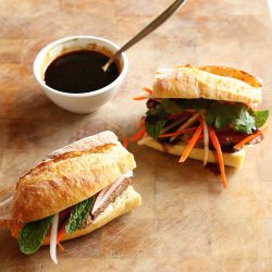 Steak Rolls with BBQ Sauce