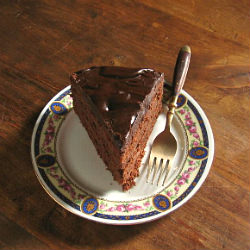 Cinnamon Ganache Cake