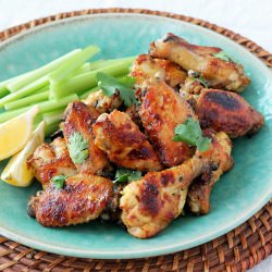 Indian Spiced Chicken Wings