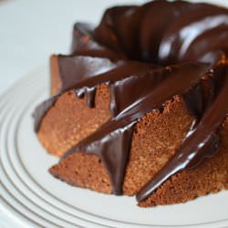 Biscoff Bundt with Espresso Ganache