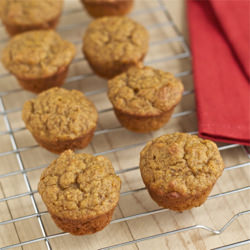 Maple Pumpkin Mini Muffins