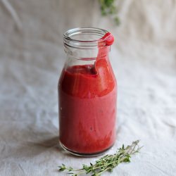 Plum, Thyme & Ginger Sauce