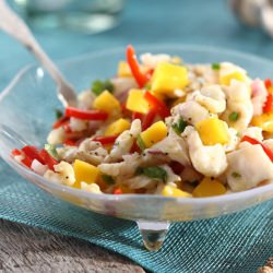 Red Snapper with Mango Salsa
