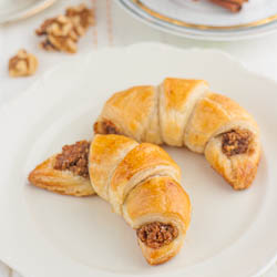 Swiss Walnut Crescents
