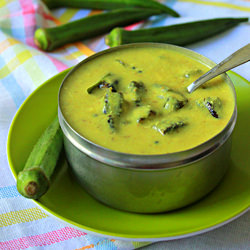 Okra Stew With Buttermilk