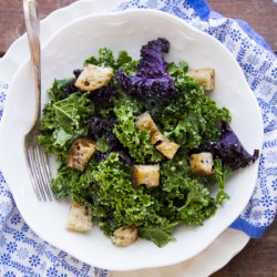 Overnight Kale Caesar