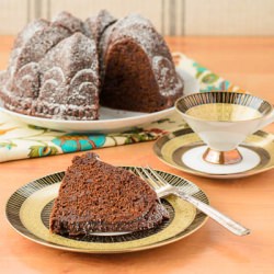 Sour Cream Chocolate Bundt Cake