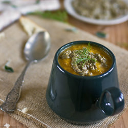 Roasted Pumpkin and Fennel Soup