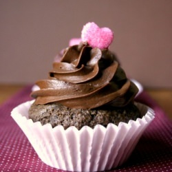 Chocolate Cupcakes For Two