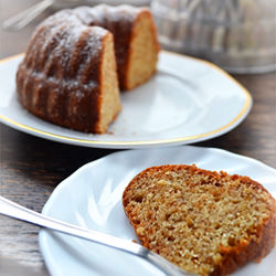 Hazelnut Bundt Cake