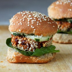 Sweet Potato Adzuki Bean Sliders