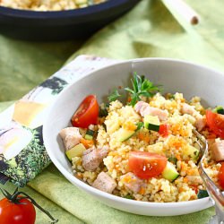 Cous Cous with Swordfish