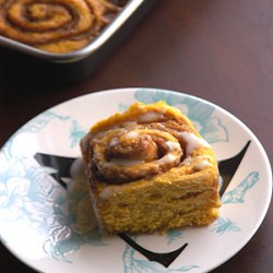 Pumpkin Cinnamon Rolls