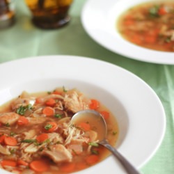 Beer Braised Chicken Dumpling Stew