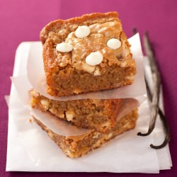 Triple Vanilla Blondies