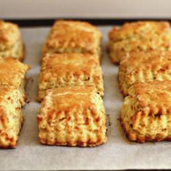 Jalapeño and Manchego Scones