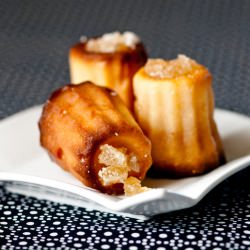 Ginger Mochi Cannelés