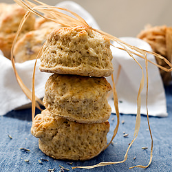 Lemon and Lavender Biscuits
