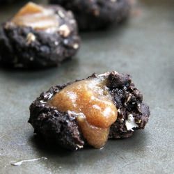 Chocolate Caramel Cookies