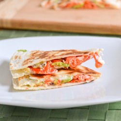 Smoked Salmon Quesadilla