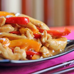 Deviled Chicken and Mangoes