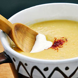 Yellow Peas Creamy Soup