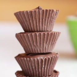 Healthy Chocolate Cookie Dough Cup!