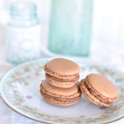 Chocolate French Macarons