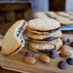 Almond & Chocolate Sandwich Cookies