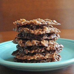 Lacy Chocolate Oatmeal Cookies