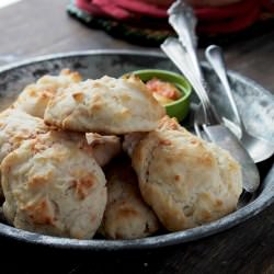 Garlic and Cheddar Drop Biscuits
