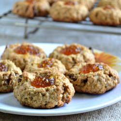 Eggless Oatmeal Jammys
