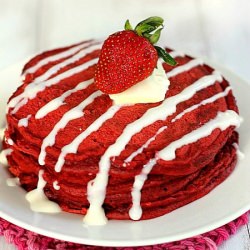 Red Velvet Pancakes