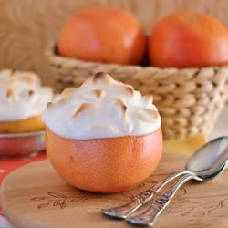 Baked Alaska Grapefruit