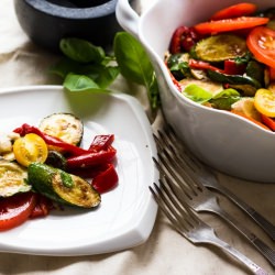 Warm Zucchini Salad