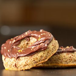 Chocolate Frosted Orange Donuts