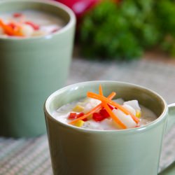 Low Fat Potato Corn Chowder
