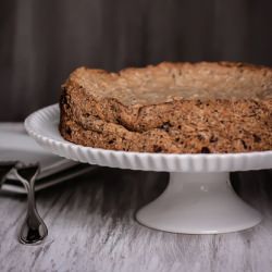 Chocolate Almond Tweed Torte