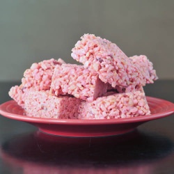 Strawberry Lemon Rice Crispies