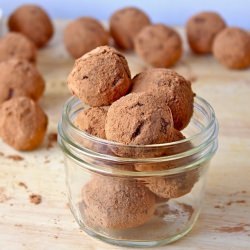 Raw Salted Cacao Peanut Truffles