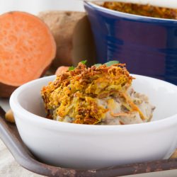 Vegan Creamy Chickpea Casserole