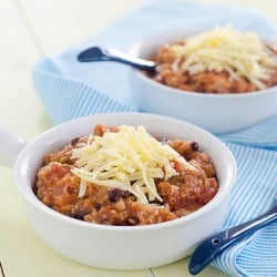 Crockpot Quinoa Chicken Chili