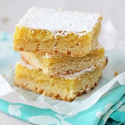 Ricotta Lemon Bars