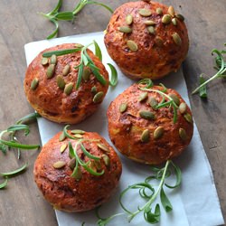 Muffins with Beet Root