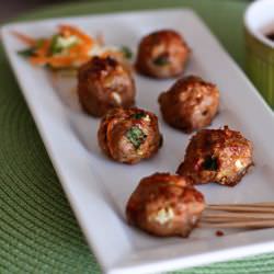 Asian Turkey Meatballs