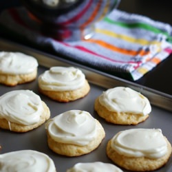 Meyer Lemon-Brown Butter Cookies